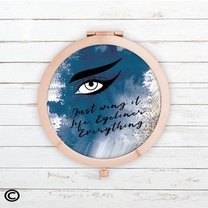 Funny Motivational Compact Mirror